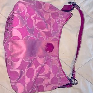 Pink Coach Purse